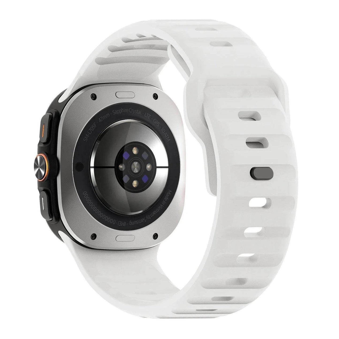 Sport Style Watch Ultra Wave Reverse Buckle Silicone  Strap
