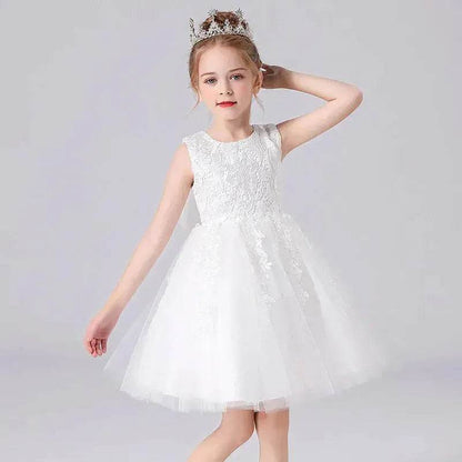 Formal Dress Fashionable Vest Princess Dress Girl Catwalk Show Clothing Birthday dress for Kids