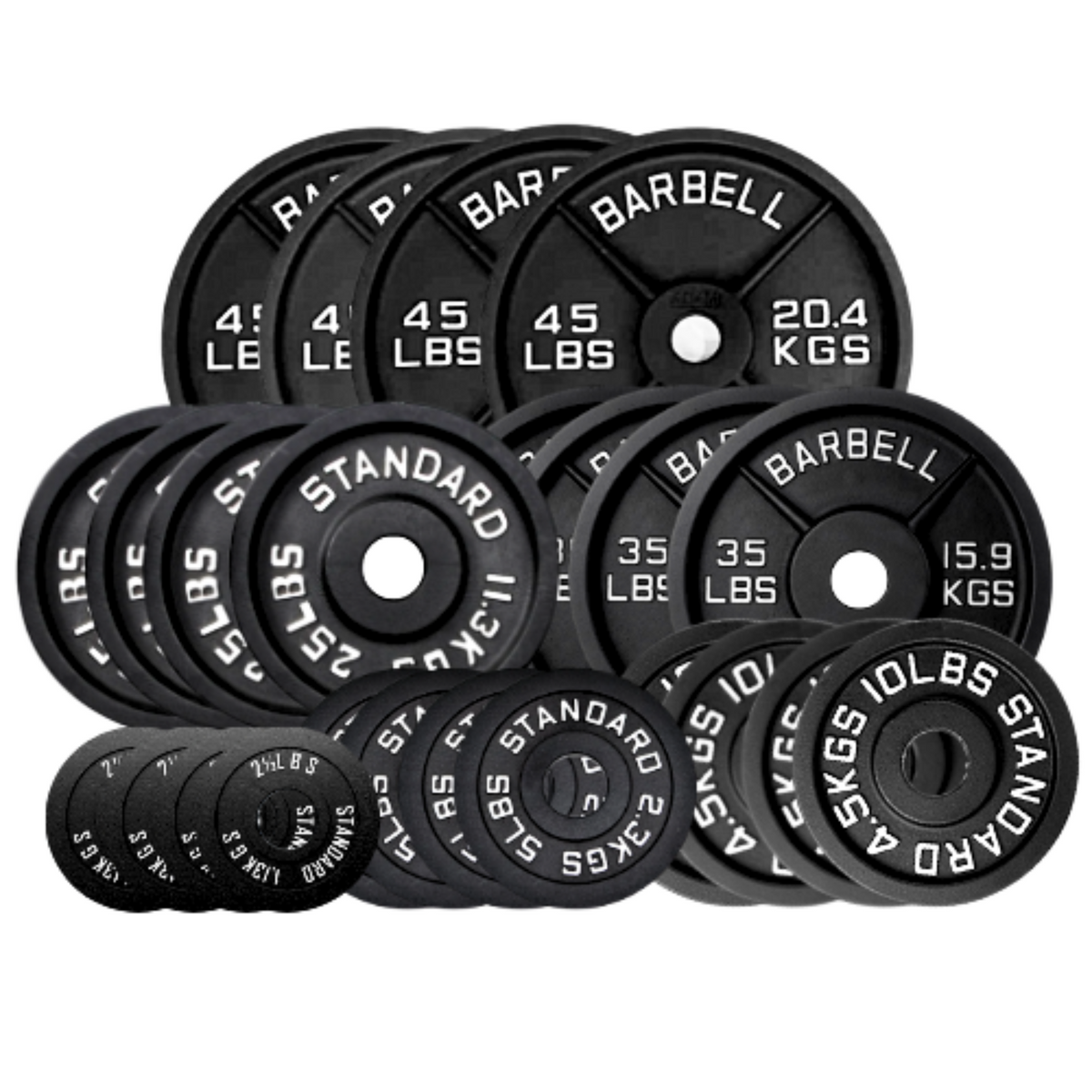 Lots de plaques de poids HAJEX