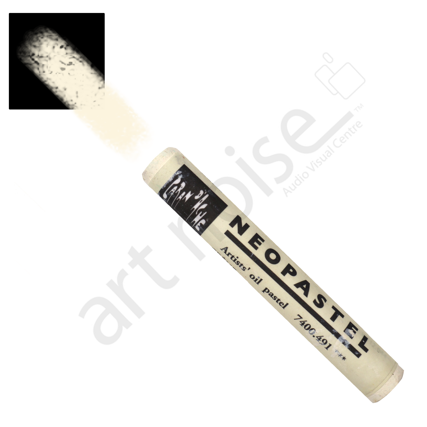 Caran d'Ache - Neopastel Oil Pastel - Black, White and Greys