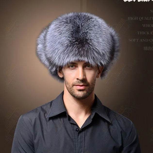 Bonnet cache-oreilles – Chapeau d'hiver chaud en cuir artificiel coupe-vent