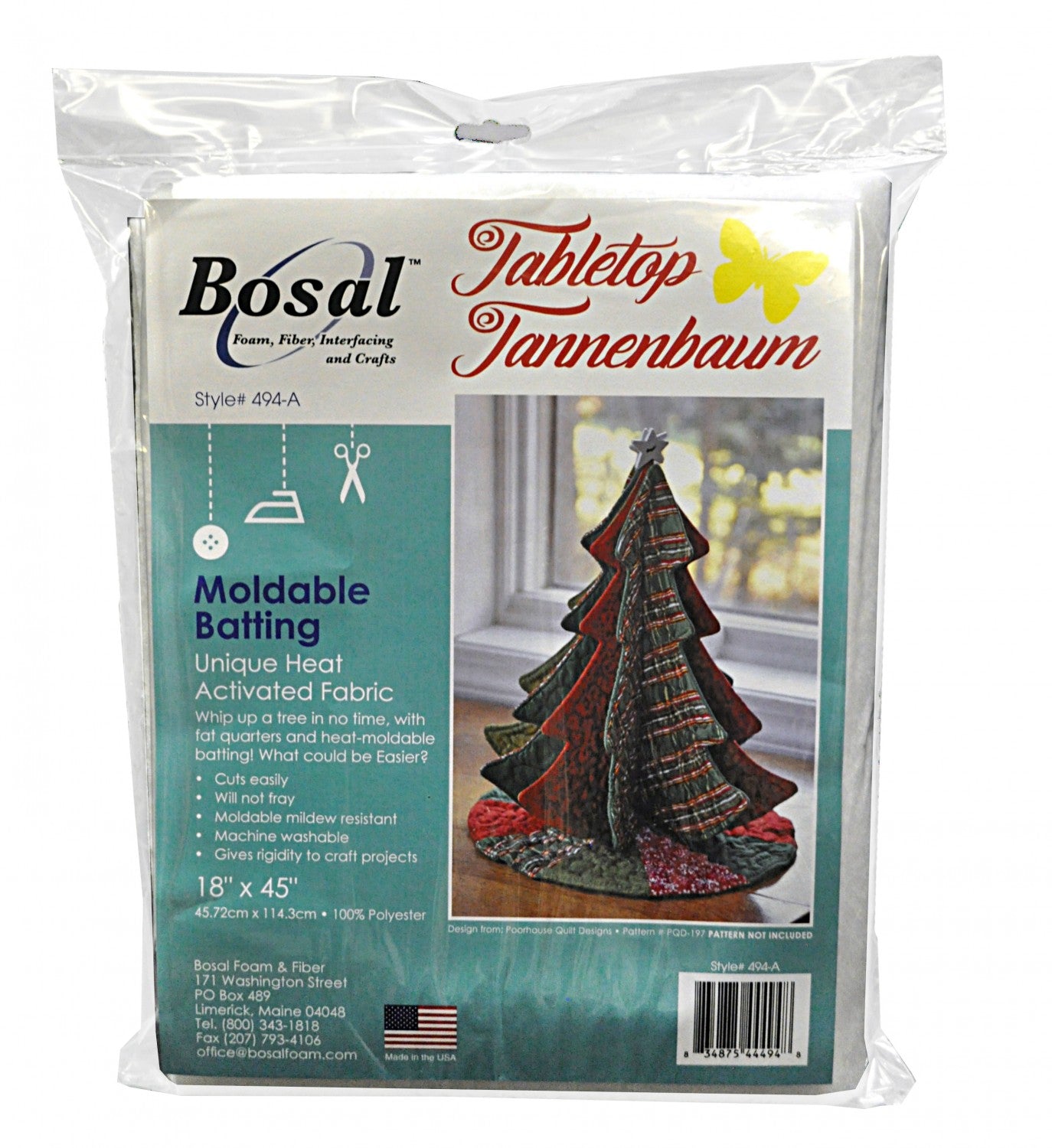 Ouate malléable pour sapin de table