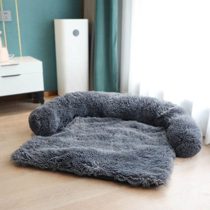 Tapis de lit amovible pour animaux de compagnie, canapé-lit pour chien, lit en peluche pour animaux de compagnie