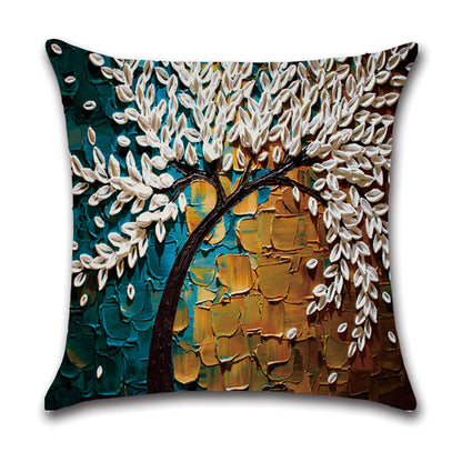 Nature Landscape Throw Pillow Cover – American Country Style Home Décor