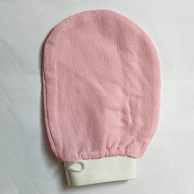 Rayon Bath Gloves exfoliating sponge Single Layer Multicolor Rubbing Dead Skin