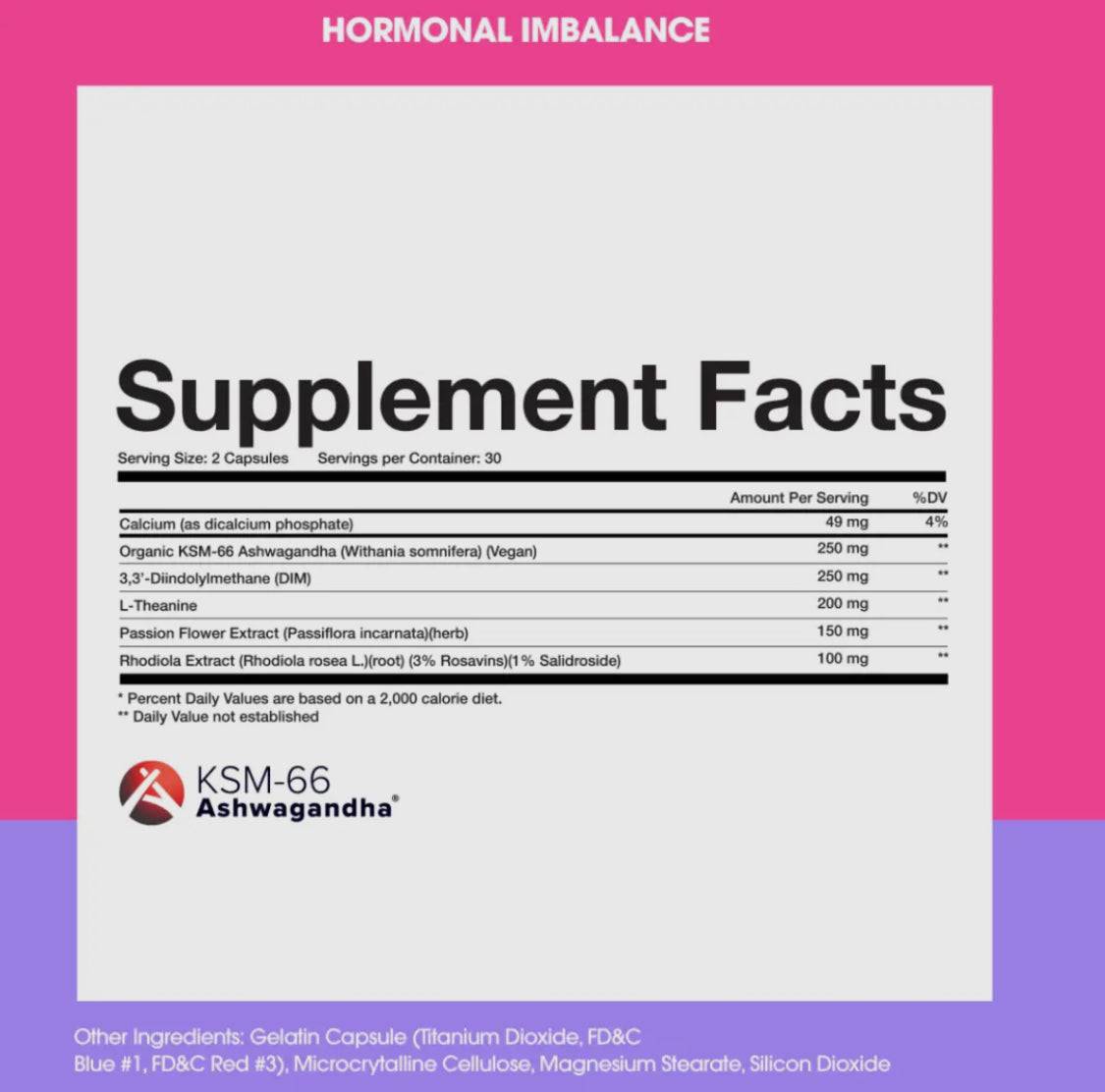 Obvi Good Bye Hormone Balance Supplements