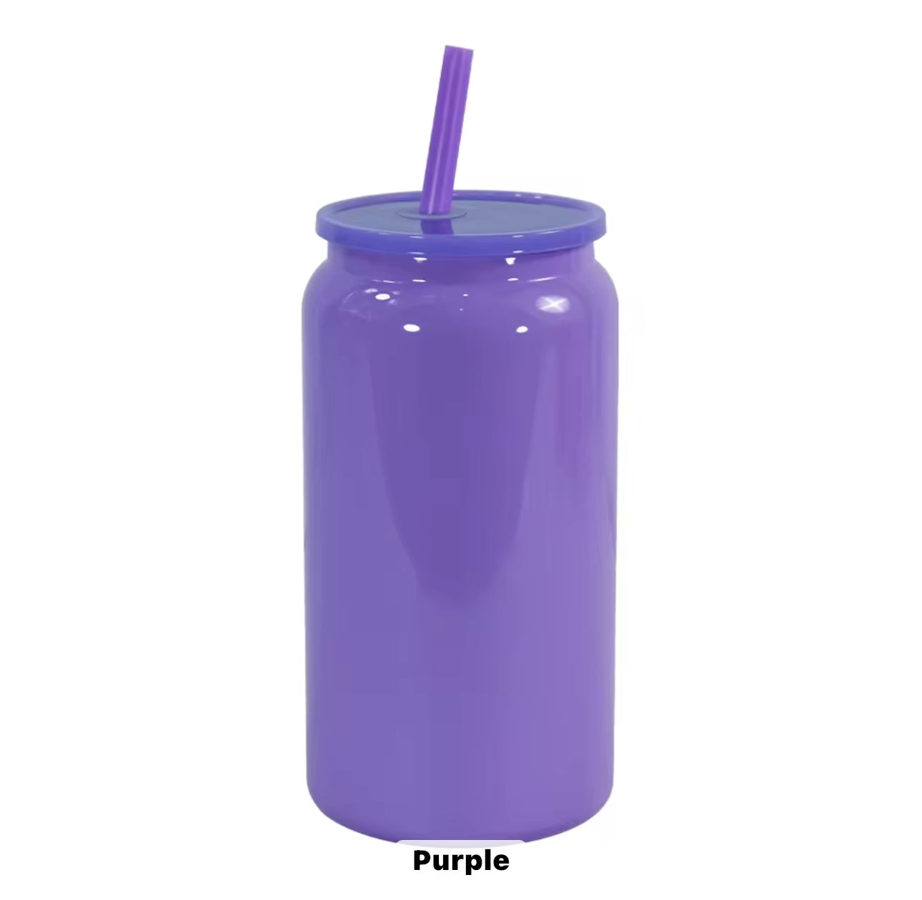 16oz Sublimation Stainless Steel Can - Double Wall Vacuum Insulated