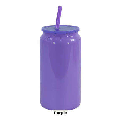 16oz Sublimation Stainless Steel Can - Double Wall Vacuum Insulated