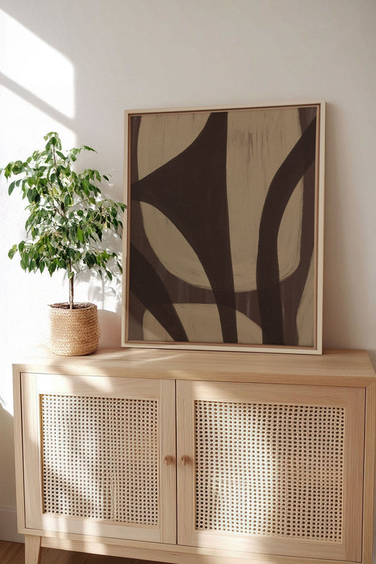 SOFT PATHWAYS, Œuvre sur toile tendue