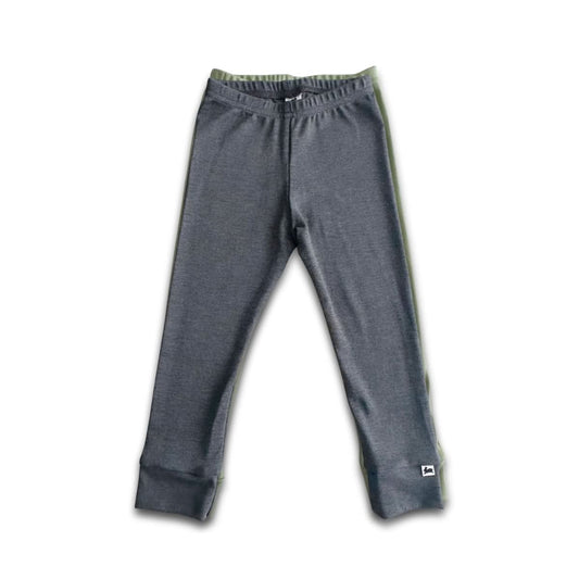 Youth Bamboo Leggings | Charcoal