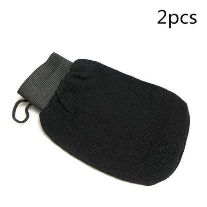 Rayon Bath Gloves exfoliating sponge Single Layer Multicolor Rubbing Dead Skin