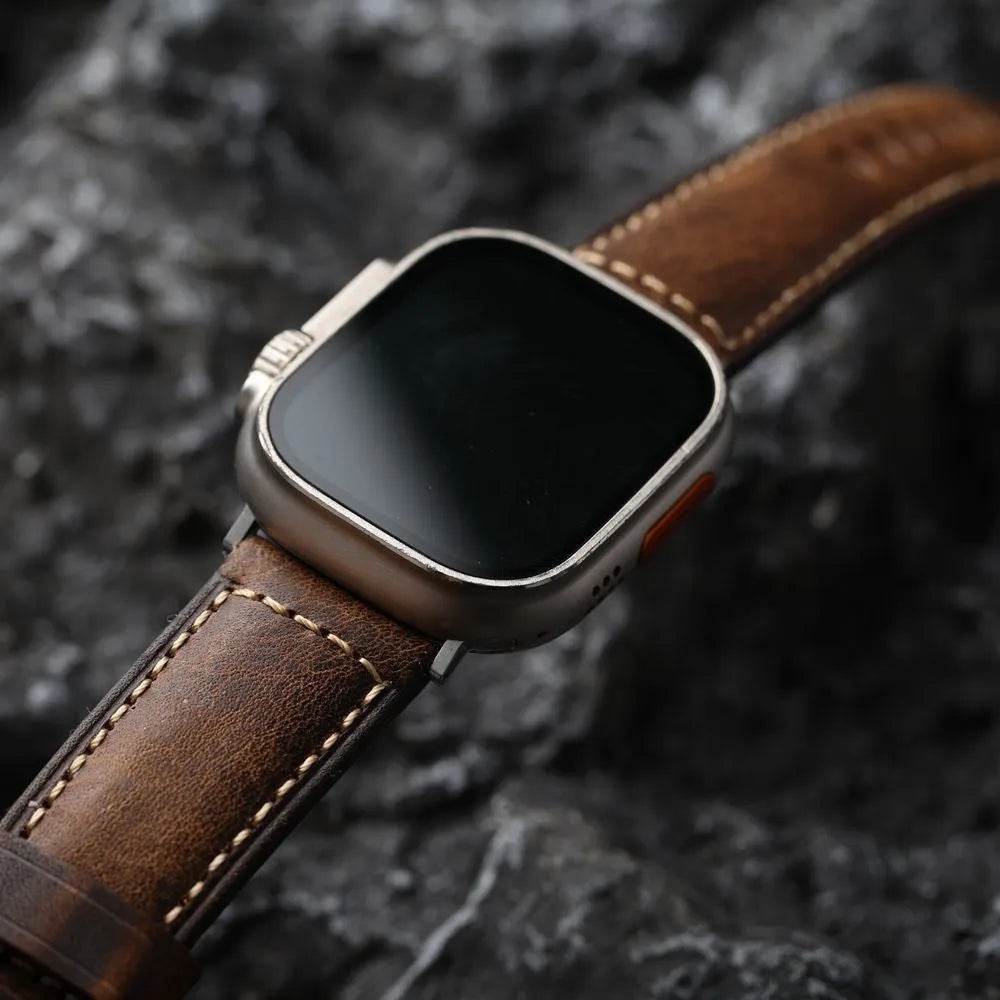 Pure Cowhide Strap Retro Style Watch Bracelet