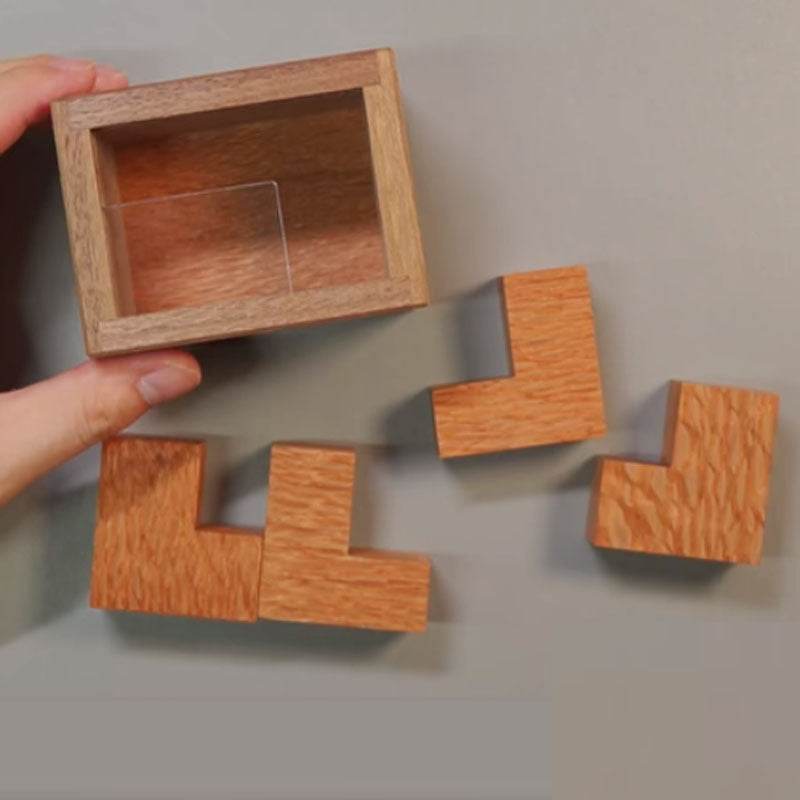 Einstein Lock Wooden Puzzle International Braised Brain Decompression