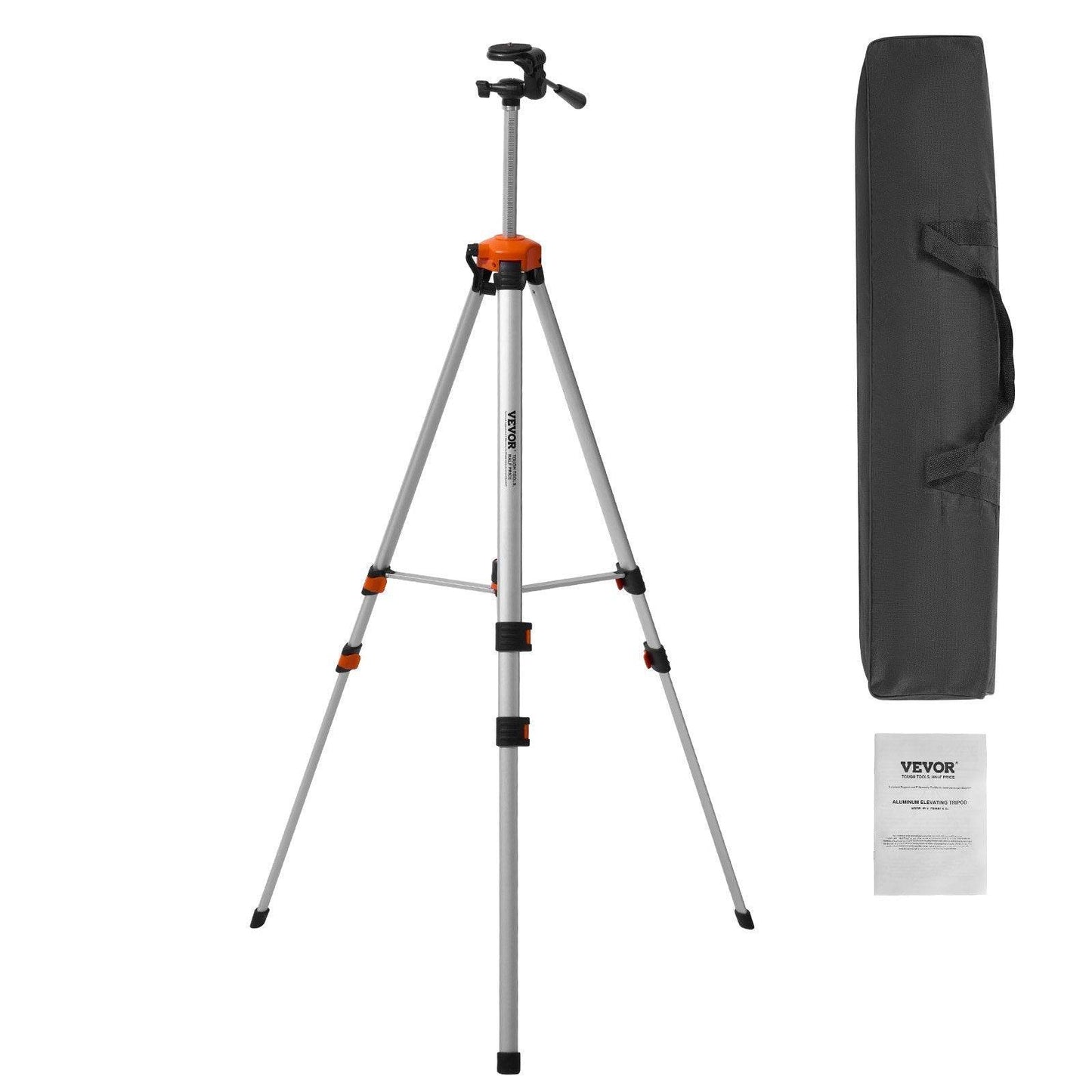 Laser Level Tripod  X 20 Thread 27.36-68.11 Inch Height Adjustment