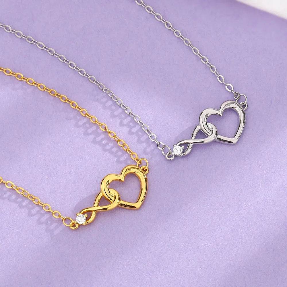Bracelet cœur Bijoux de mode Bracelet amour polyvalent Cadeau pour petite amie Saint-Valentin