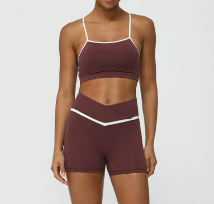 Workout Clothes for Women Running Yoga Outfit Set 2pcs