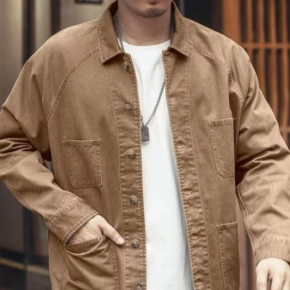 Versatile Casual Denim Jacket For Men Jeans