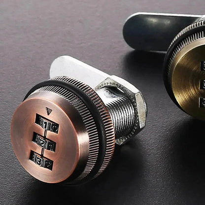 Serrure à came mécanique à combinaison pour casier