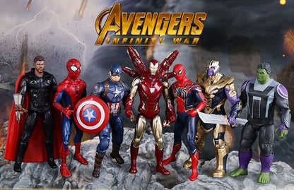 Disney Heroes 7-Inch Collectible Figures - Adjustable & Rotatable, Perfect For Birthday & Holiday Gifts, Ume Brand