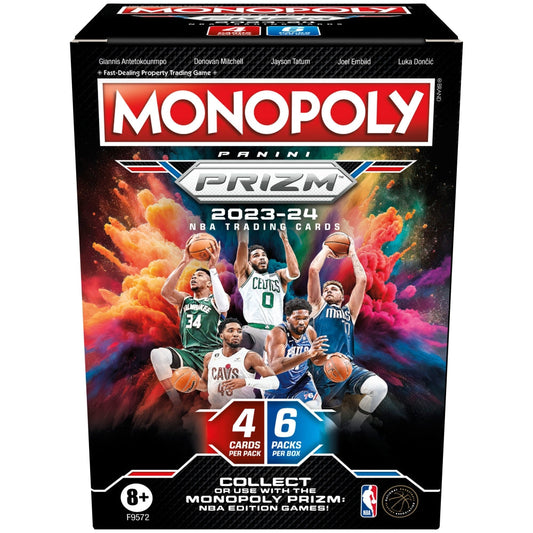 Monopoly Prizm : Pack de boosters de cartes à collectionner NBA 2023-24