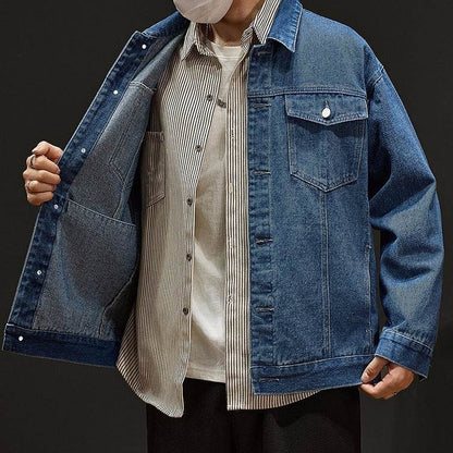 Denim Jacket Clothes Coat For Men Jeans