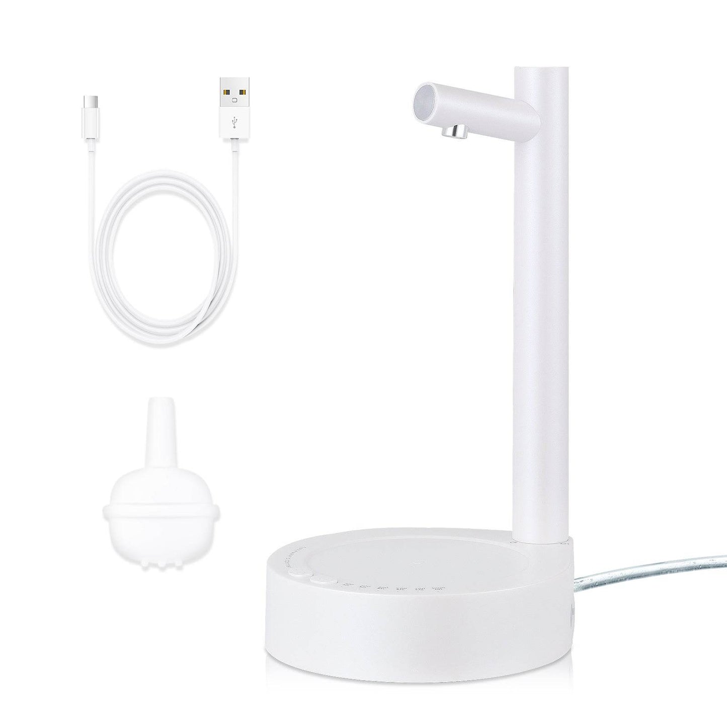 Smart Desktop Table Water Dispenser Pump Water Discharge Adjustable Portable Detachable USB Charging