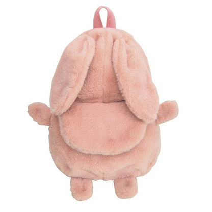 Mini sac à dos lapin en peluche tendance et mignon pour filles