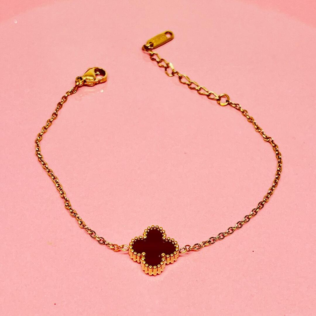 Pendentif chaîne Trèfle à quatre feuilles