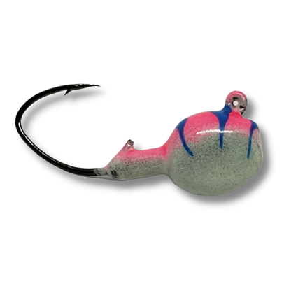 🍁Big Sky Deluxe Walleye Jigs 1/4oz 4pièces