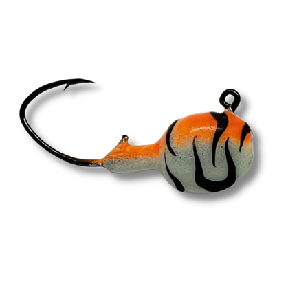 🍁Big Sky Deluxe Walleye Jigs 1/4oz 4pièces