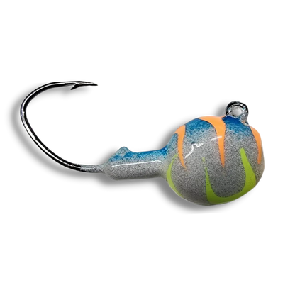 🍁Big Sky Deluxe Walleye Jigs 1/4oz 4pièces