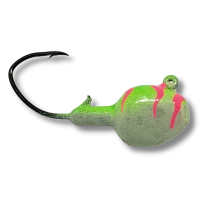 🍁Big Sky Deluxe Walleye Jigs 1/4oz 4pièces