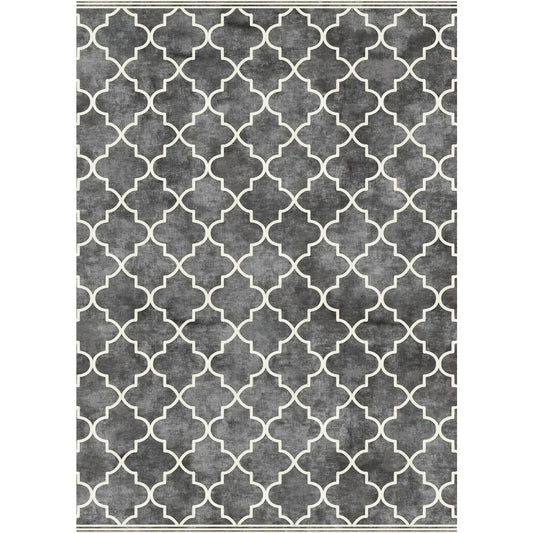 Tapis noir Atlas