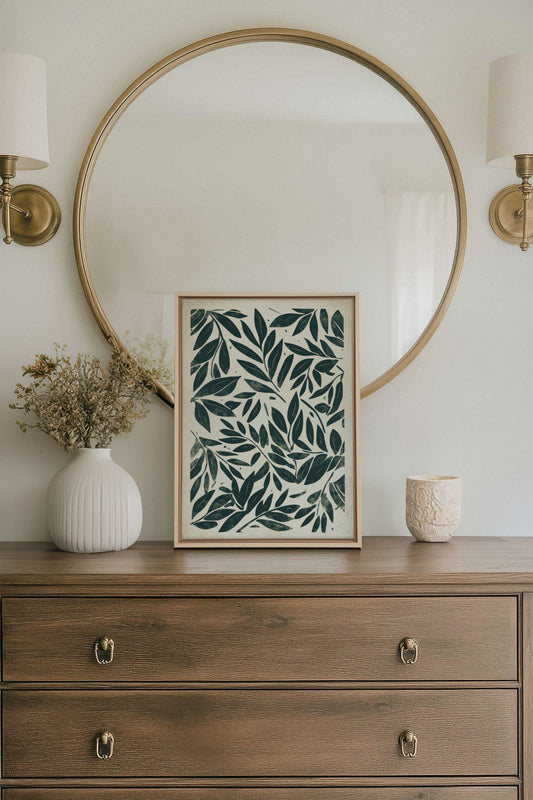 HERITAGE GREENERY, Artwork on stretched canvas