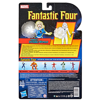 Hasbro Marvel Legends Series Retro Fantastic Four Marvel's Invisible Woman