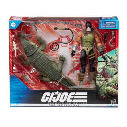 Figurine articulée G.I. Joe Classified Croc Master & Fiona 38