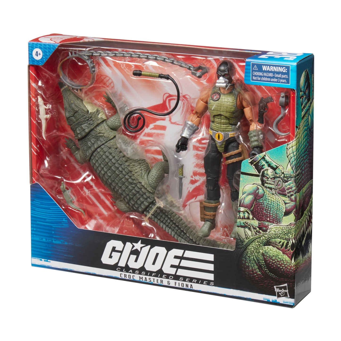 Figurine articulée G.I. Joe Classified Croc Master & Fiona 38