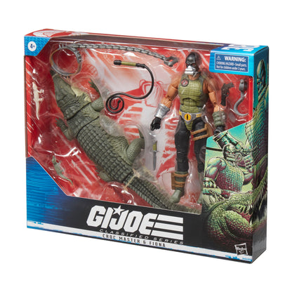 Figurine articulée G.I. Joe Classified Croc Master & Fiona 38