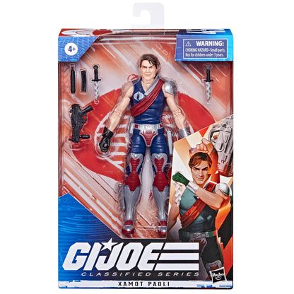 G.I. Joe Classified Series Xamot Paoli Action Figure