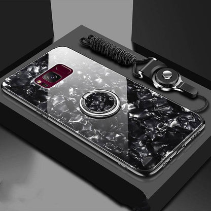 Tempered glass Samsung phone case S8 and S9