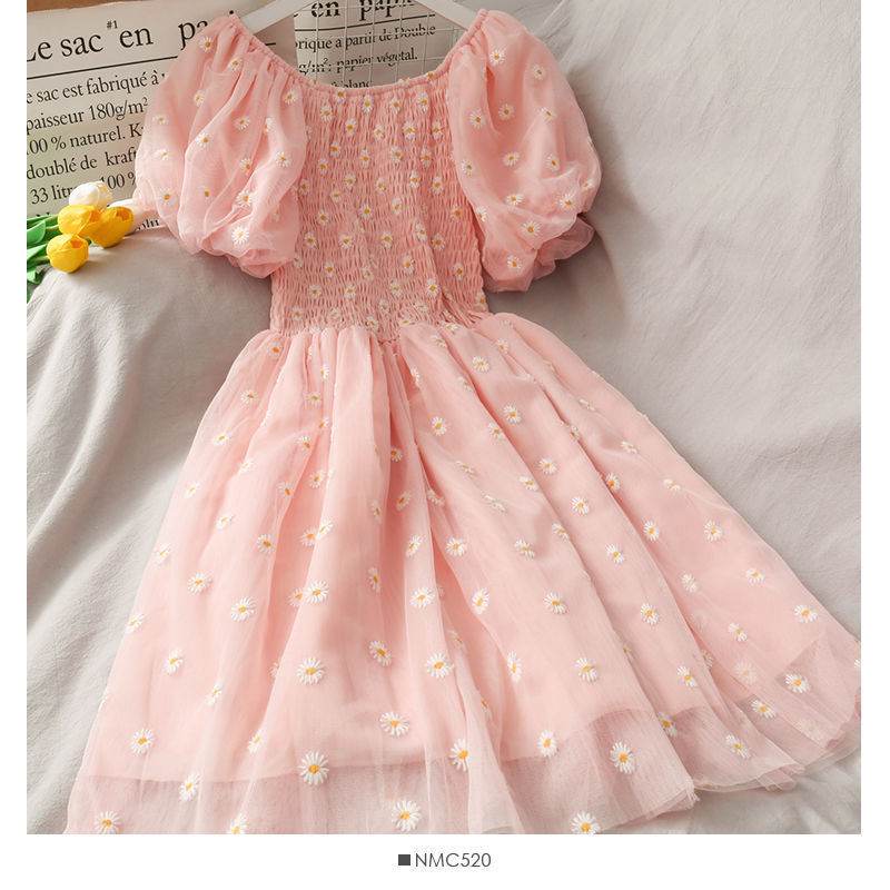 Robes Femme Eté Col en V Imprimé Floral Bohème Plage Vacances Mini Robe