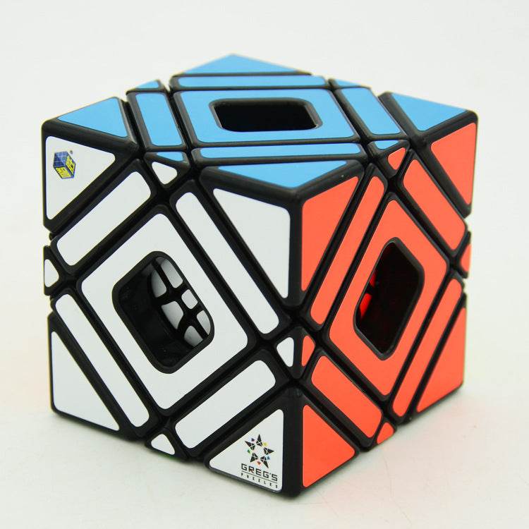 magic cube Troisième ordre, aliéné, lisse et oblique, cinq cubes