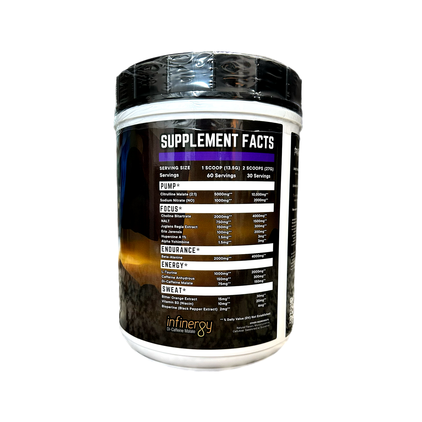 Project M Mindfu k Extreme Stim Pre-Workout V2 - 60 Servings