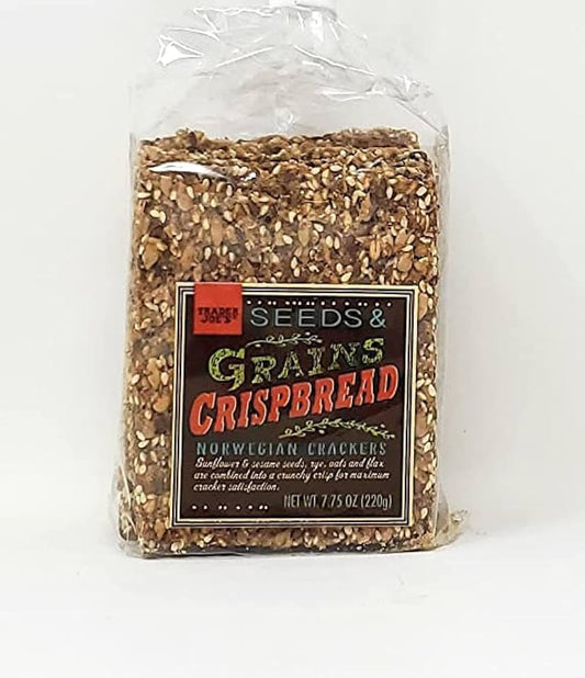 Craquelins norvégiens aux graines et céréales Trader Joe's, 220g