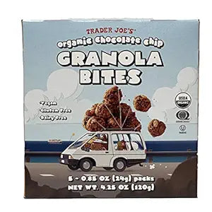 Bouchées de Granola aux Pépites de Chocolat Bio Trader Joe's, 120g
