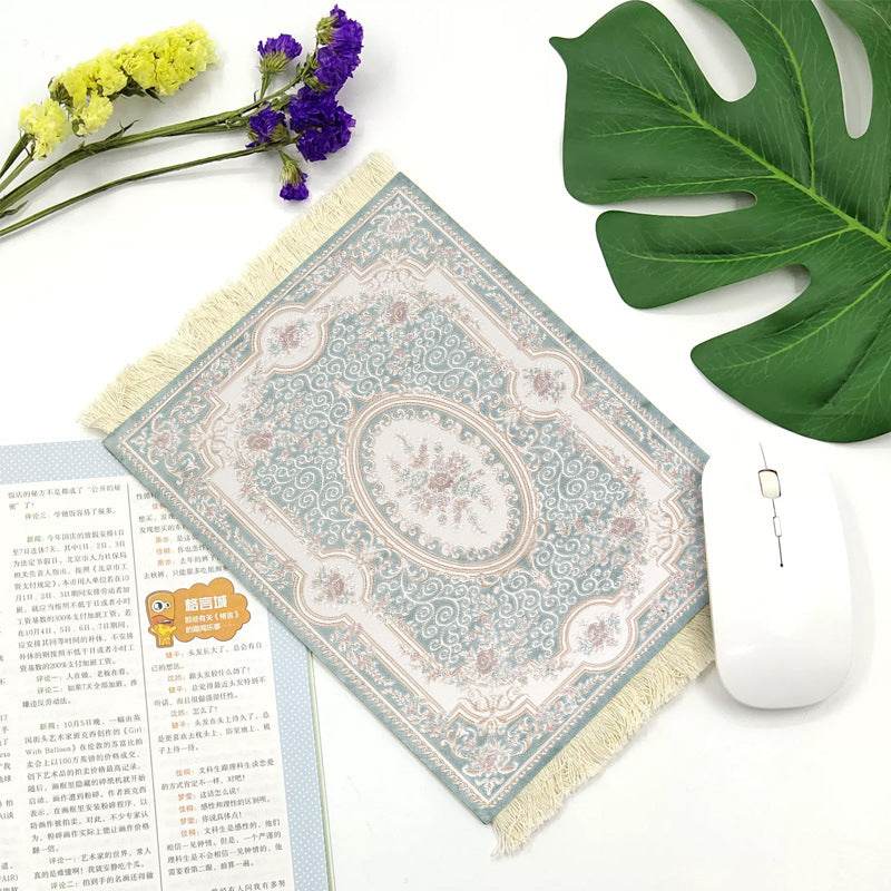 Office mouse pad, Suede fringe mouse pad Hot rubber  Bohemian style