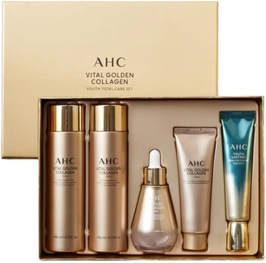 AHC Vital Golden Collagen Set de Soins Jeunesse Complet