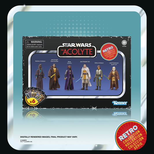 Star Wars Rétro Collection Multipack Figurines Star Wars : The Acolyte (précommande octobre 2024)