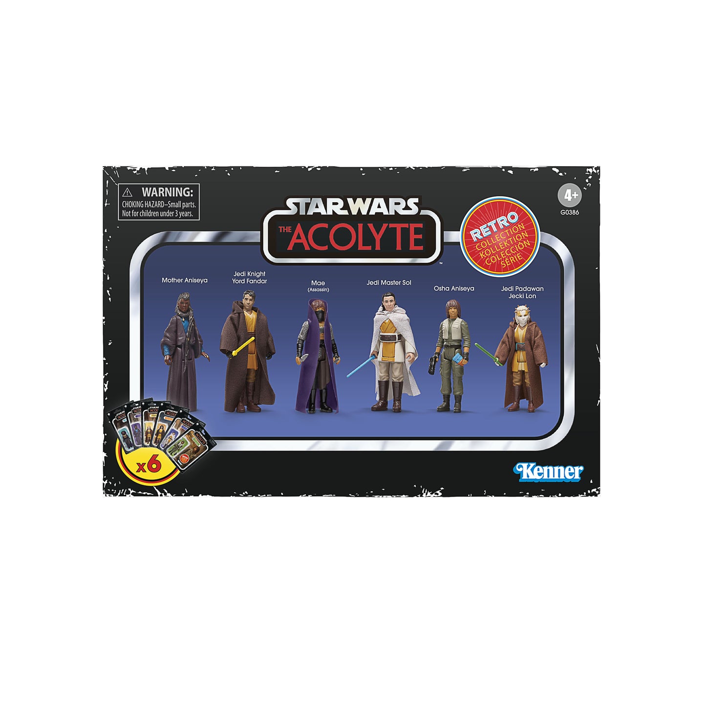 Star Wars Retro Collection Star Wars: The Acolyte Figure Multipack (preorder Oct 2024)