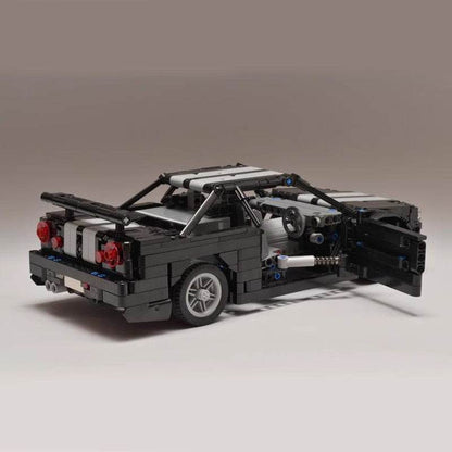 R34 Sports Car Remote Control Building Block Toy
